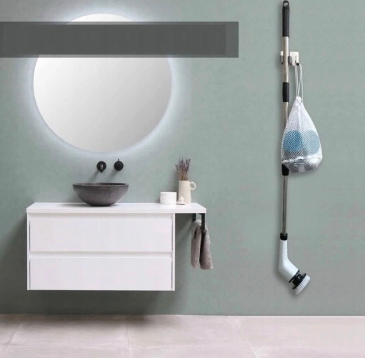 SmartScrub™ 9w1 – Bezprzewodowa Szczotka Elektryczna do Sprzątania