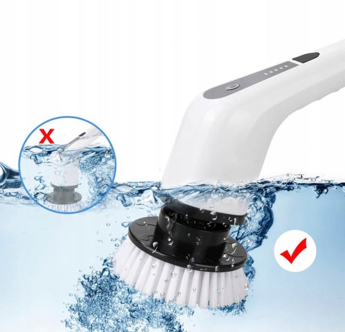 SmartScrub™ 9w1 – Bezprzewodowa Szczotka Elektryczna do Sprzątania