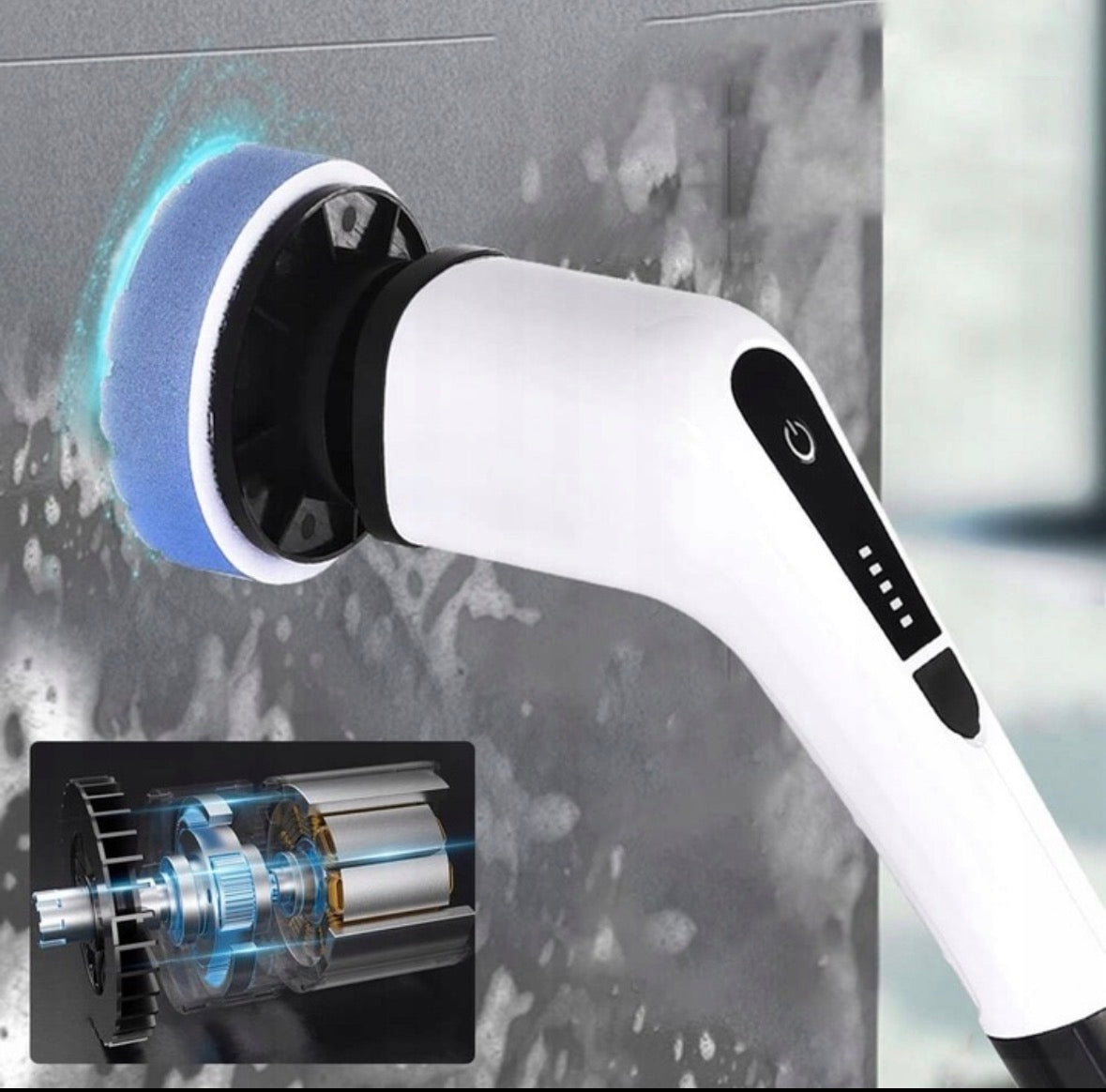 SmartScrub™ 9w1 – Bezprzewodowa Szczotka Elektryczna do Sprzątania